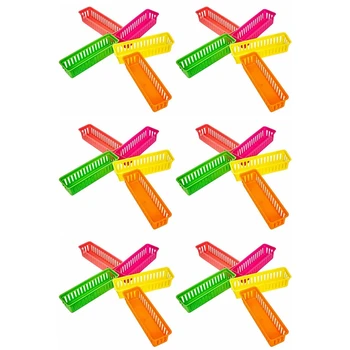Clasă Creion Organizator Creion Coș Sau Creion Coș, Varietate De Culori, Culori Aleatorii (30 Bucăți)