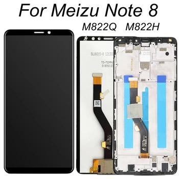 Display LCD Pentru Meizu Note8 Nota 8 M822H M822Q Ecran LCD Panou Tactil Digitizer Asamblare cu Cadrupentru Meizu Nota 8 Display