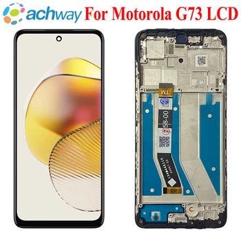 Testat de Lucru Pentru Motorola Moto G73 LCD Display-Inlocuire Touch Screen Digitizer Asambla Pentru Motorola Moto G73 Display LCD