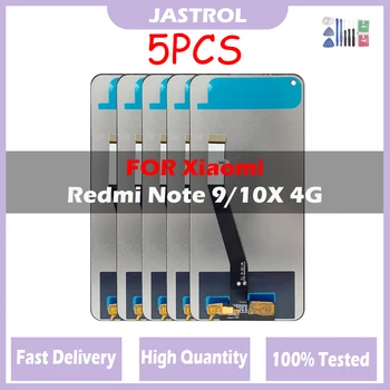 5Pcs/Lot Pentru Xiaomi Redmi Nota 9 Ecran LCD de Înlocuire Pentru Redmi 10X 4G LCD M2003J15SG Display LCD M2003J15SC Piese