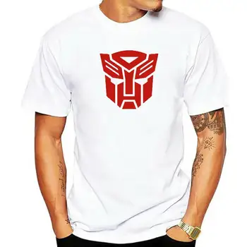 Mens Optimus Tricouri Autobot T-Shirt Graphic Tee Cămașă De Bază Distractiv Barbati Din Bumbac 100% Tricou