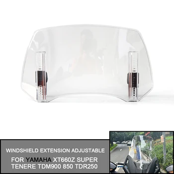 Motocicleta Parbriz Extensie Spoiler Parbriz Deflectorului de Aer potrivit pentru YAMAHA XT660Z Super Tenere TDM900 850 TDR250 XT1200Z/ZE