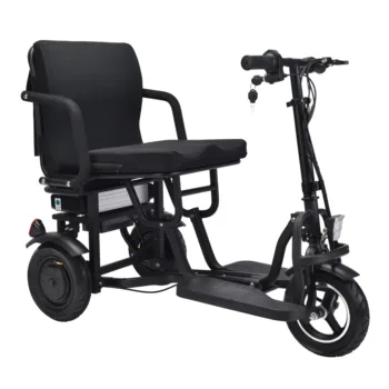 3 roti Pliabil Scuter de Mobilitate Adult Kick Motoreta E Handicapat s Electrice Triciclete Pentru Vânzare